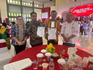 Kerja Sama Strategis, LPPM-PMP UTU dan LPPM UNPATTI Ambon Tanda Tangani MoA