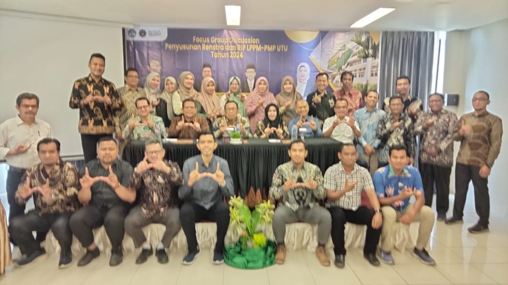 LPPM PMP UTU Gelar FGD Penyusunan Renstra dan RIP
