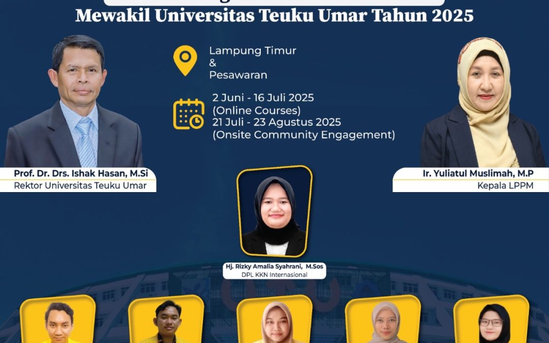 UTU Kirim Delegasi Mahasiswa Terbaik Ke KKN Internasional 2025, Rancang Desa Eduwisata Untuk Lawan Perubahan Iklim