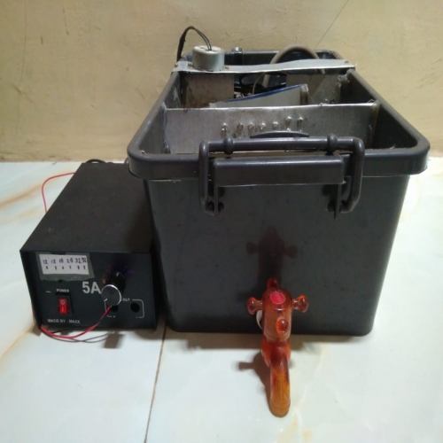 ALAT PENGOLAHAN LIMBAH CAIR DOMESTIK SISTEM ELEKTROLISIS DAN BIOSAND